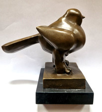 Statua Statua in bronzo "L'uccellino della pace" colomba bronzo piccione Fernando Botero