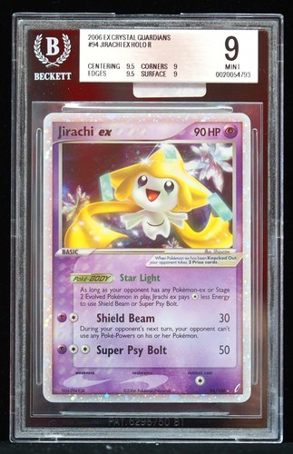 Jirachi ex graded BGS 9 for sale on eBay
