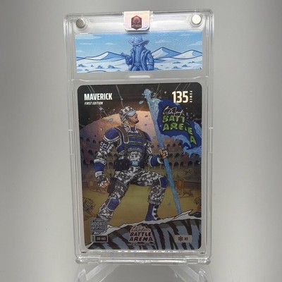 Bo Jackson Battle Arena #CBF-465 Maverick Coliseum Battlefoil Ice First Edition