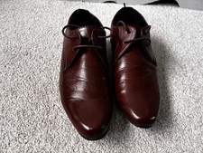 TOPMAN Tan Brown Leather Mens Shoes   Size 6 