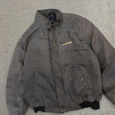 Dunbrooke Pla-Jac Vintage Hyundai Bomber Jacket