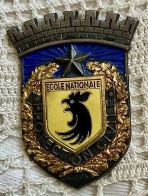 Ancien insigne École Nationale Protection Civile - Photo 1/2