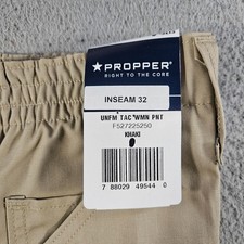 NEW Propper Tactical Uniform Pants Women Khaki Size 0 Inseam 32