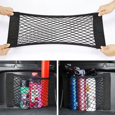 Car Elastic Net Storage Holder Interior Rear Trunk Seat Accessories For 25*55CM