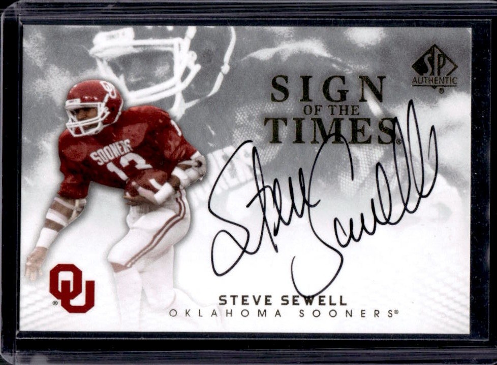 Steve Smith SP Authentic Sign of the Times #SS Base