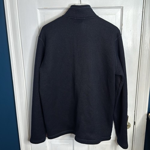 Smartwool Men's Active Fleece Navy Full-Zip Jacket M-294 Sz XL - Picture 9 of 9