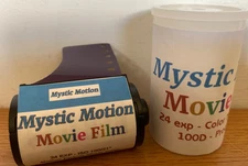 MYSTIC MOTION - 35mm Color Negative Movie Film 100D - 24 exp Process ECN-2