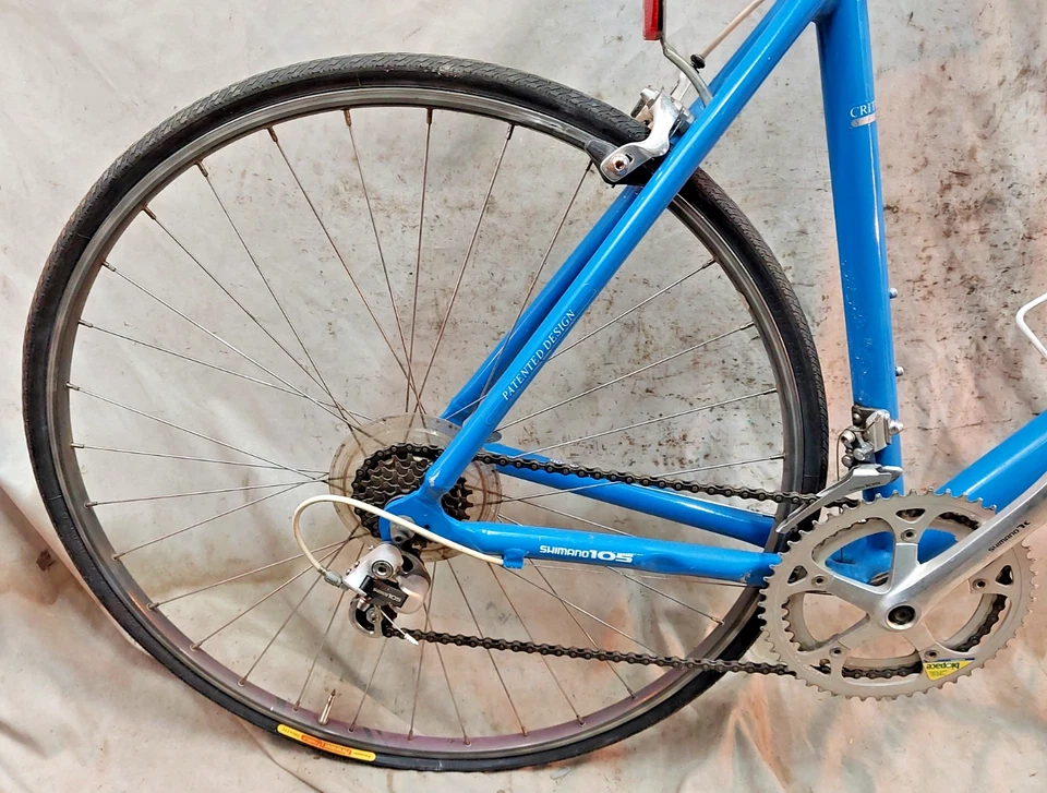 1982 Cannondale 标准公路自行车 52 厘米小号禧玛诺 105 FC-1050 美国制造咖啡馆 — 第 3/4 张图片