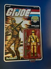 GI Joe Super 7 Reaction  Tiger Force Snake Eyes Target Exclusive New In Hand