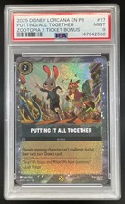 2025 Disney Lorcana EN P3 27 Putting It All Together Zootopia 2 PSA 9