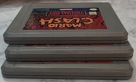 Mario Clash, Mario's Tennis, & Panic Bomber Bundle (Nintendo Virtual Boy) Tested