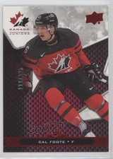 2018 Upper Deck Team Canada Juniors Exclusives 119/225 Cal Foote #6 0l2