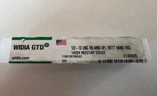 WIDIA GTD 1/2-13 UNC H5 ANSI 4FL BOTT HAND HSS 14294 MODTAP Oxide Made in USA
