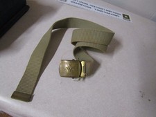 VINTAGE BOY SCOUTS OF AMERICA BELT AND BUCKLE 34 INCHES