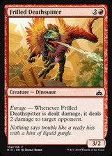 Frilled Deathspitter -Foil Near Mint MTG Rivals of Ixalan