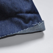 Indigo Blue 8 Oz 100 Cotton Denim Chambray Fabric,56 Inches Wide, by the Yard