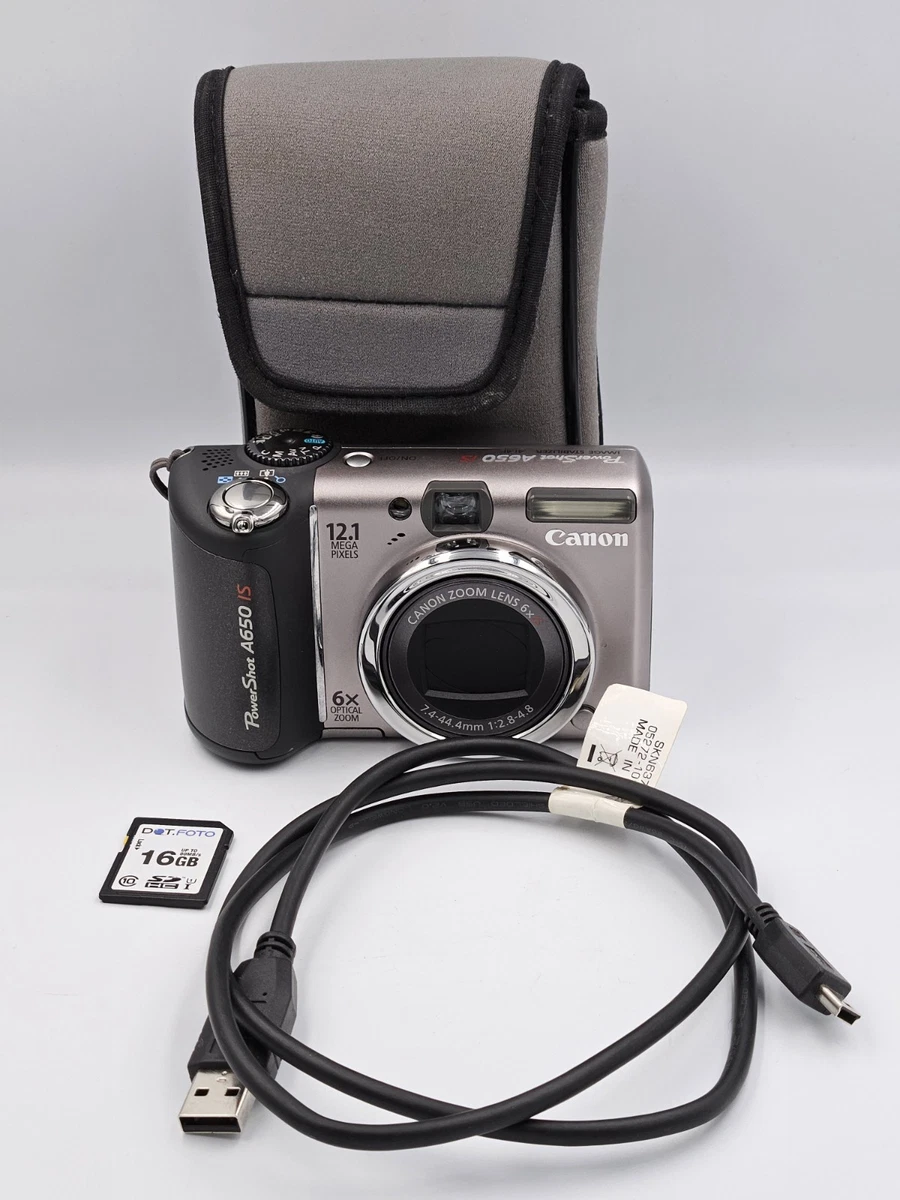 Canon PowerShot A650 IS Digital Cameras for Sale | Shop New & Used