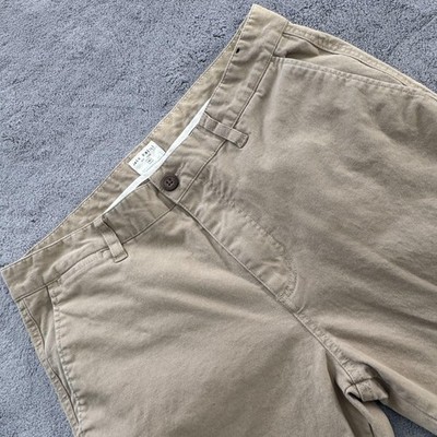 Jack O'Neill Pants Mens 32 Beige Chino Cotton Canvas Flat Front Straight