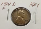 1914-D Lincoln Wheat Cent Key Date