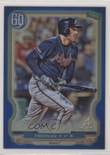 2020 Gypsy Queen Box Topper Chrome Blue Refractor 95/99 Freddie Freeman #298 4l8