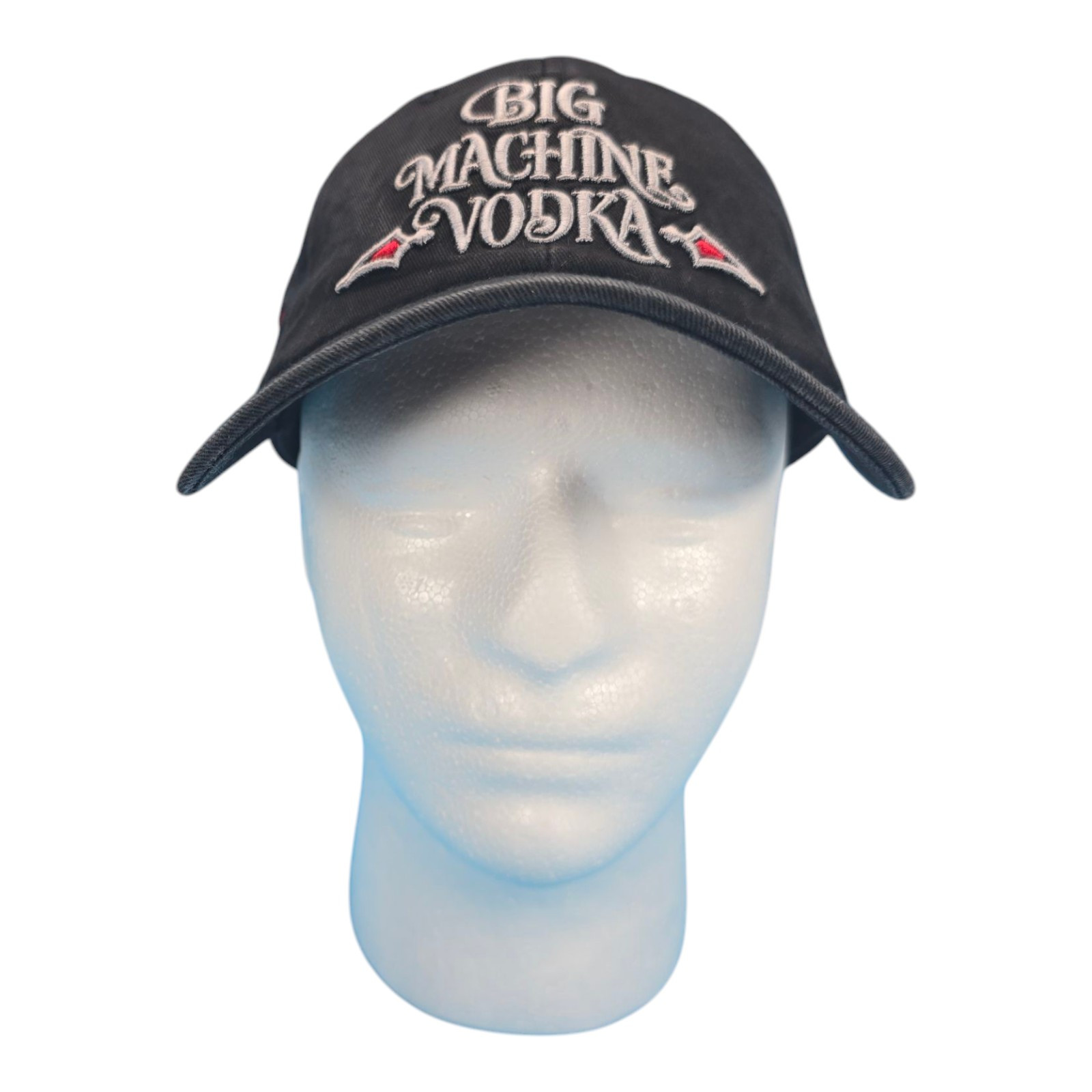 Big Machine Vodka Cap Hat Strapback Adjustable Bl… - image 2