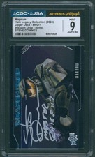 Steve Downes Signed Card Halo Legacy Master Chief Auto Mint 9 CGC x JSA SLAB