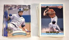 1992 McDonalds MVP Donruss Baseball Complete 26 Card Set + 6 Gold Blue Jays Set