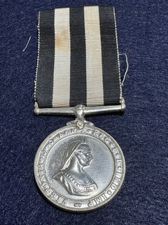 StJohn Service Medal Named Swing Mounted For Wear.