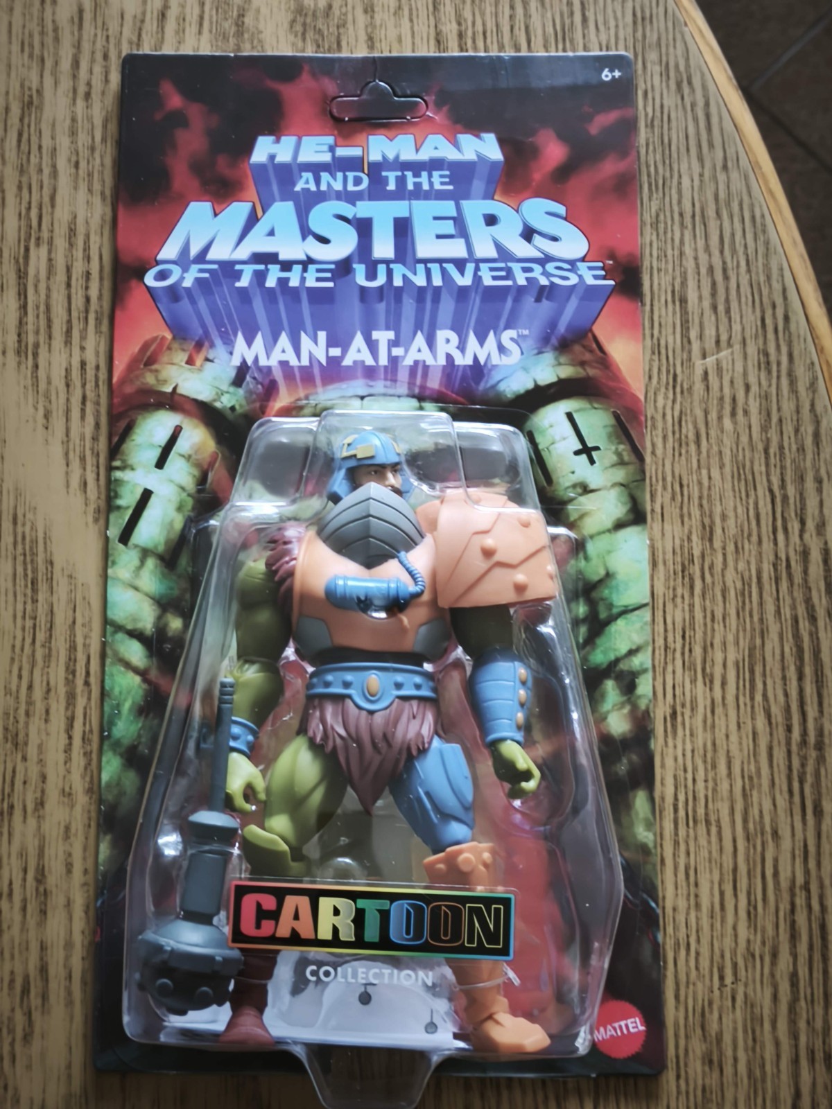 Motu Masters Of The Universe Cartoon Collection Man At Arms Action Figure Mattel