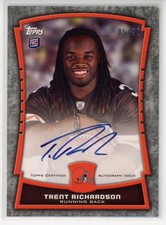 Trent Richardson Cards, Rookie Cards and Autographed Memorabilia Guide 21