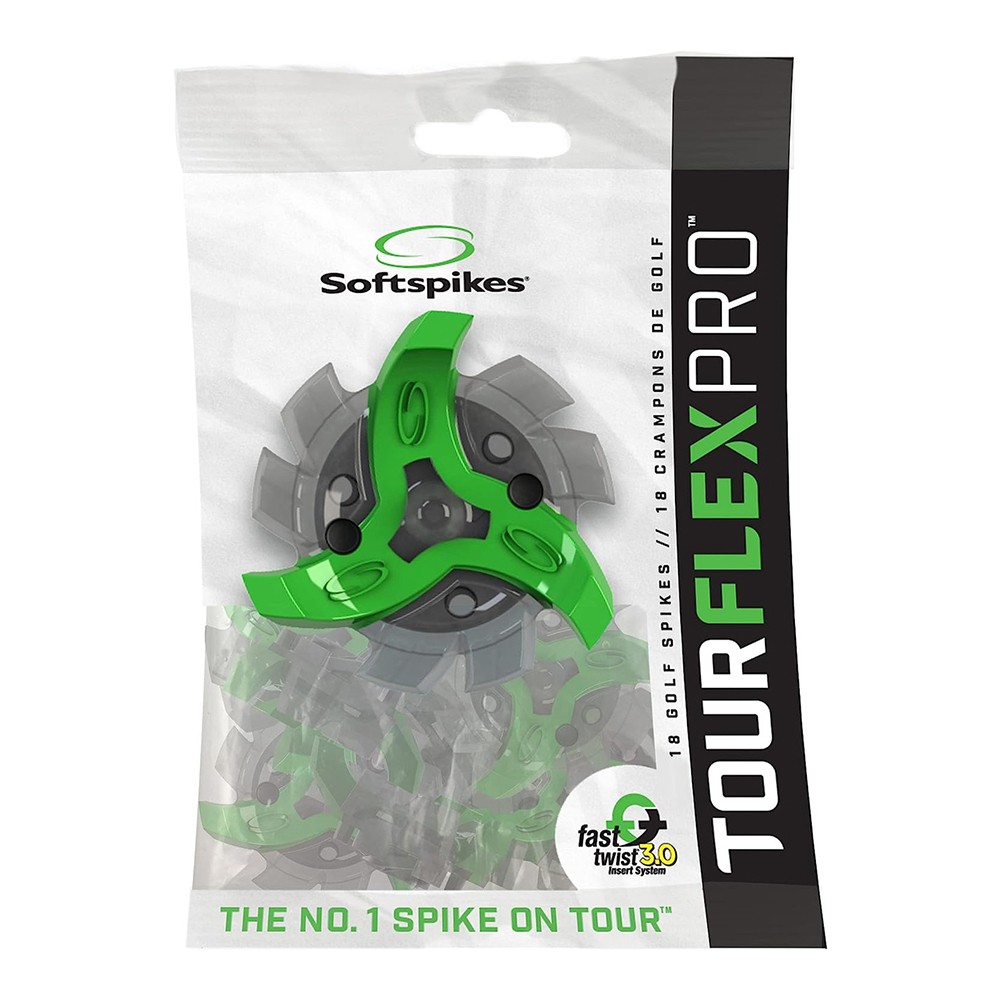 Бутсы для гольфа Softspikes Tour Flex Pro Pack Fast Twist 3.0 18 карат