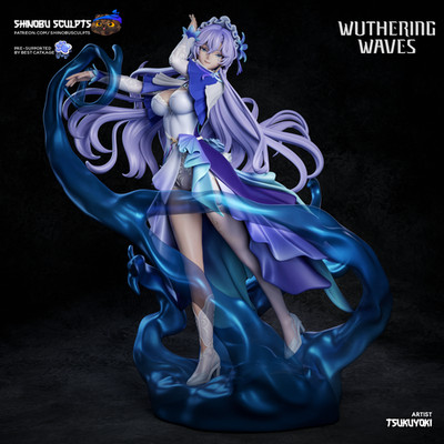 Cantarella | Wuthering Waves | 1/7 Scale Resin Kit | Celestial Wave Diorama