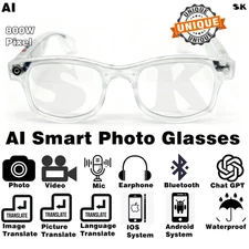 Sunglasses women Men Smart Glasses Shades Photochromic Bluetooth Audio