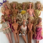 Vintage Barbie Doll Lot of 10+ Mattel Fashion Dolls Blonde Nude As Is 1970s 80s