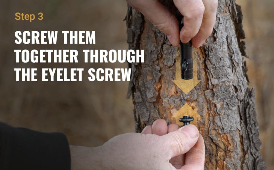 FithOps Camp Safe Full 209 Perimeter Trip Alarm Kit Black- Complete Kit