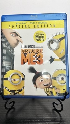 Universal Studios Despicable Me 3 Blu-ray Special Edition PG Blu-ray +Digital