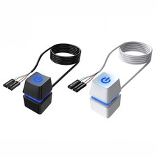 Computer Desktop Switch PC Motherboard External Start Power On/Off Button