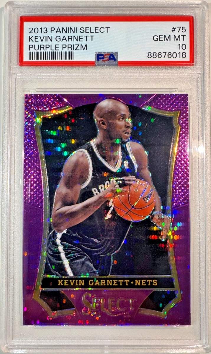 ケビンガーネット　PSA10 SELECT AUTO PURPLE ４９シリアル Kevin Garnett Professional Sports Authenticator (PSA) Basketball