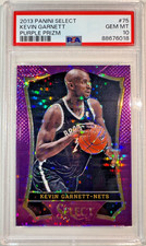 Kevin Garnett 2013 Panini Select #75 *Purple Prizm* Numbered /99 Rare PSA 10