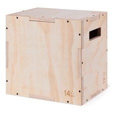Amazon Basics Plyometric Jump Box, Plyo Box Jumps for Home Gym 14"x12"x16"