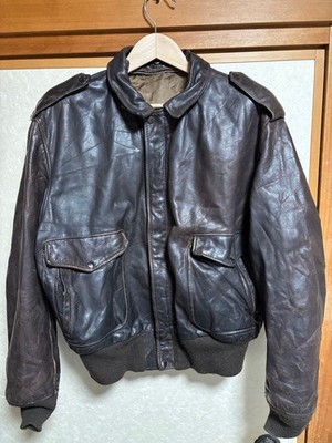 Schott Leather Jacket 184sm A2 cowhide size48 rare size