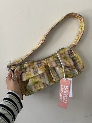 NWT Baggu x Collina Strada Cargo Shoulder Bag in Boxer Plaid | eBay