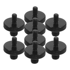 8pcs Metal Camera Stand Adapter Thread Converter Screw 1/4 Male To M4 Male