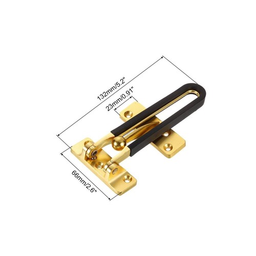 Zinc Alloy Door Buckle Thickening Door Bolt Sliding Door Catch Kids Room - Picture 2 of 15