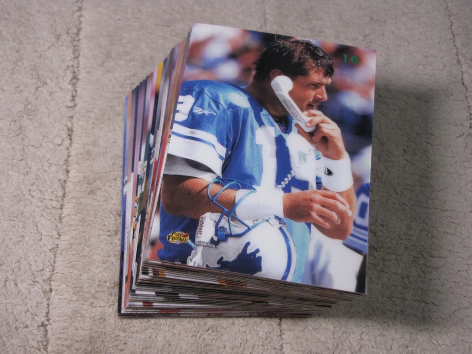 1996 Playoff Contenders Leather Football (Pick Choose Complete) - Image 2 of 2