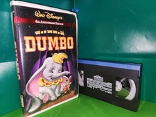 CIB - Dumbo VHS, 2001, Walt Disney 60th Anniversary Edition