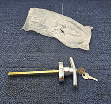  QTY 4 Garage Door Lock T-Handle, Heavy Duty Universal, With 2 Keys