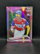2022 Panini Elite Extra Edition #188 Francely Silverio Prospect Pink Parallel
