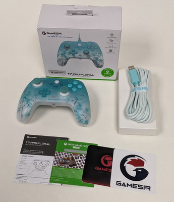 GameSir T7 Pro Floral Wired Controller Xbox/PC Hall Effect Open Box