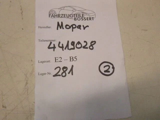 Manija de puerta delantera derecha Dodge Shadow '87-'89 manija de puerta delantera derecha NUEVO Foto 2 de 4